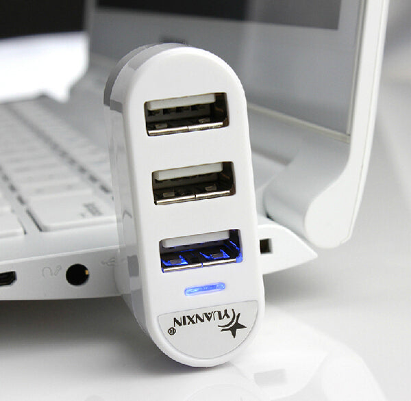 Rotatable High Speed 3 Ports USB HUB