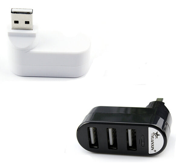Rotatable High Speed 3 Ports USB HUB