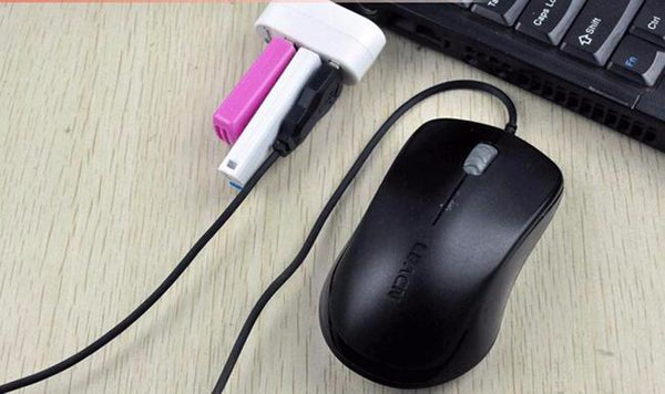 Rotatable High Speed 3 Ports USB HUB