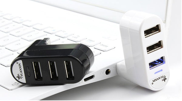 Rotatable High Speed 3 Ports USB HUB