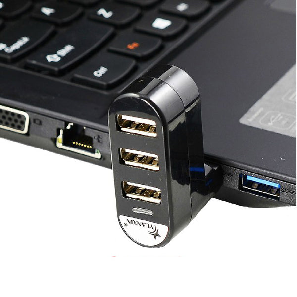 Rotatable High Speed 3 Ports USB HUB